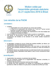 Motion congres 2018