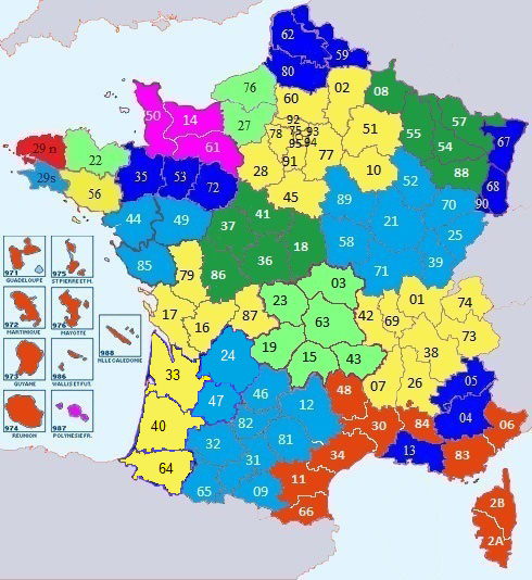 Carte des associations